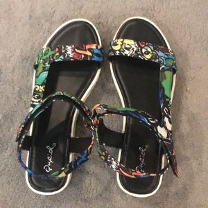 Quipid colorful platform sandals✨✨